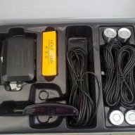  Парктроник с 4 сензора - сиви, дисплей и звукова сигнализация/парктроник система за паркиране, снимка 2 - Аксесоари и консумативи - 8699492