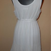 Бяла рокля Azara, снимка 9 - Рокли - 22643590