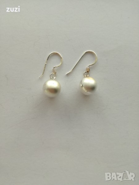 Сребърни обеци - сребро проба 925, снимка 1