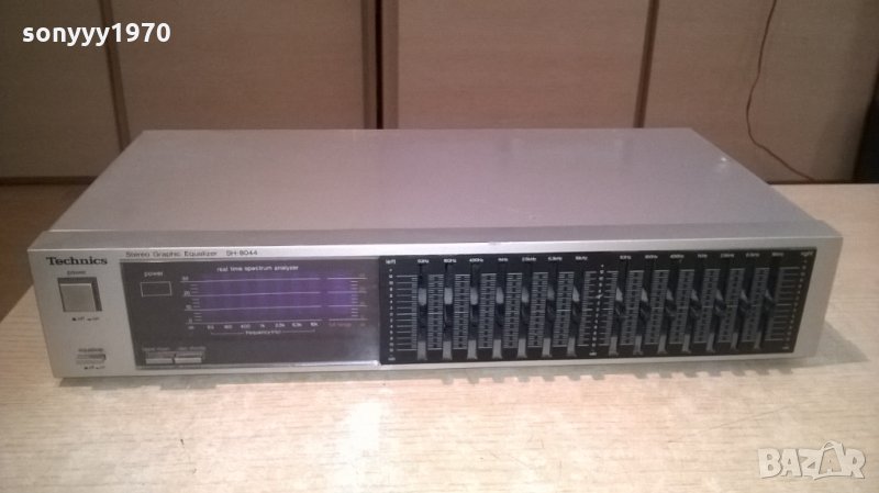ПОРЪЧАН-technics sh-8044 equalizer-made in japan-внос italy, снимка 1