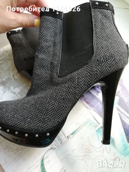 Боти на висок ток и платформа 37 номер Killah by Miss Sixty , снимка 1