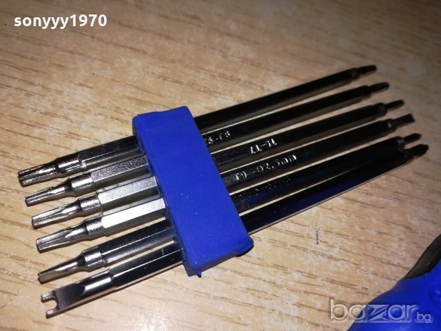 отвертка с 6х2 специфични накраиника-16см, снимка 5 - Отвертки - 20802263