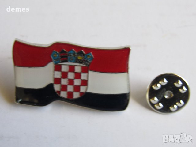  Значка - емблема на Хърватска, снимка 9 - Колекции - 24641540