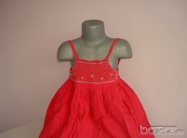 Красива детска рокля за повод и не само,086 см. , снимка 4 - Бебешки рокли - 21240582