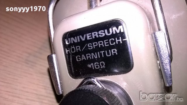 Universum профи-пилотски с микрофон-внос швеицария, снимка 10 - Слушалки за компютър - 15872332