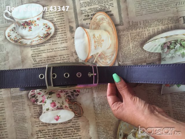 Много тъмно лилав колан, снимка 1