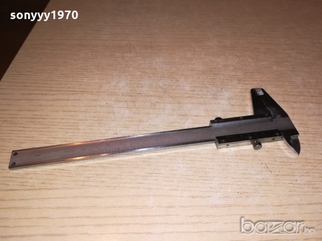 шублер-24см-метален-внос швеицария, снимка 7 - Измервателни инструменти - 20719972