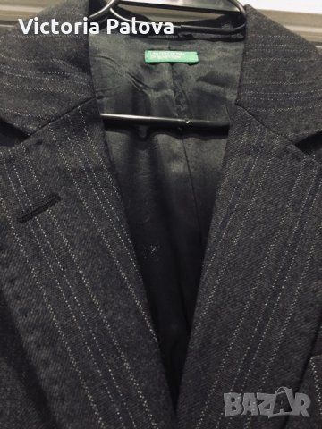 Прекрасно елегантно сако BENETTON, снимка 6 - Сака - 23658531