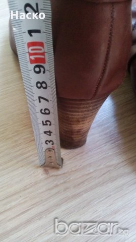 Pepe jeans London, естествена кожа ботуши  с подплата, снимка 6 - Дамски ботуши - 11789444