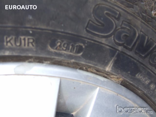 4бр зимни гуми с джанти и тасове VW SHARAN, снимка 4 - Гуми и джанти - 16851035