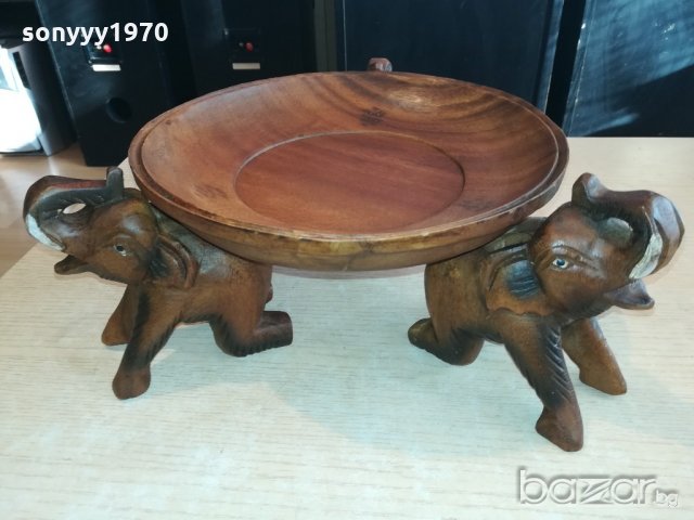 ретро колекция-композиция три слона-внос швеицария 33х14см, снимка 7 - Колекции - 20932427