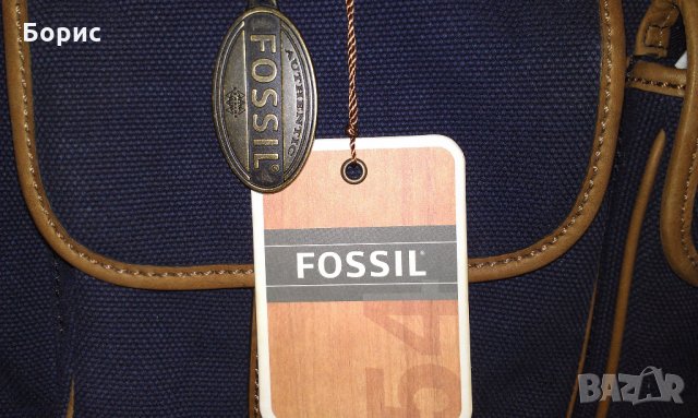 Fossil-Top Zip Workbag- Чанта, снимка 5 - Чанти - 25718241