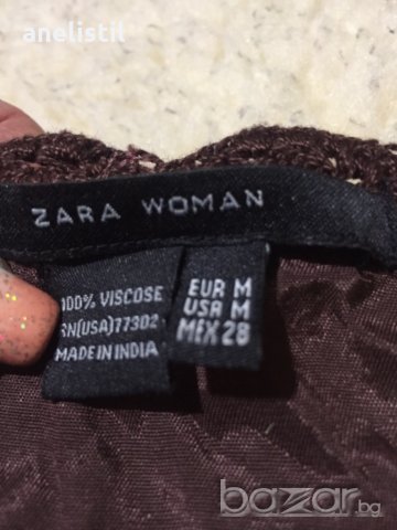 Блуза Зара, снимка 2 - Ризи - 20953217