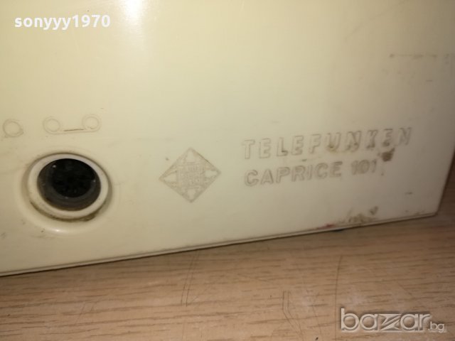 telefunken caprice 101 retro receiver-germany-внос швеицария, снимка 15 - Ресийвъри, усилватели, смесителни пултове - 20288078