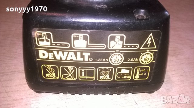 dewalt de9107 battery charger-made in germany-внос швеция, снимка 3 - Винтоверти - 25521826