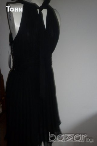 Черна рокля на фирма Sara Kelly by ellos, снимка 6 - Рокли - 15073757