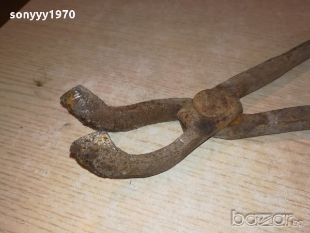 поръчани-извити ковашки клещи-47см, снимка 10 - Клещи - 21094525