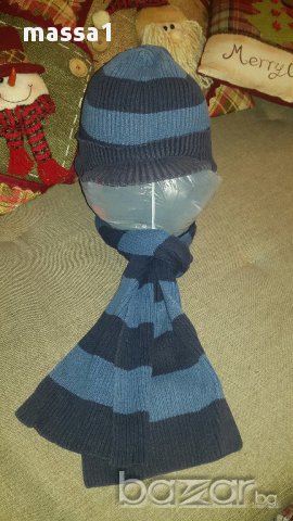 Комплект от шапка и шал на ЗАРА, снимка 3 - Шапки, шалове и ръкавици - 16942811