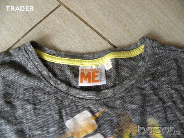 блуза тениска с дълъг ръкав MINION, размер 146-152, снимка 6 - Блузи - 18405742