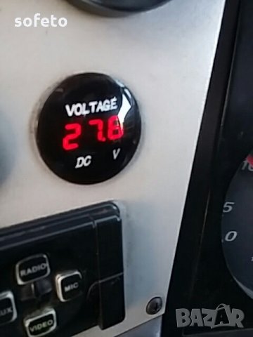 ВОДОУСТОЙЧИВ Уникален Волтметър 6-30в LED акумулатор мултицет волтмер, снимка 5 - Друга електроника - 23676448