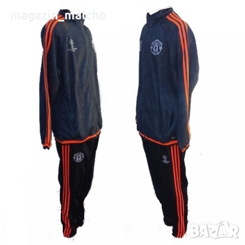 МЪЖКИ ФУТБОЛЕН АНЦУГ – ADIDAS FC MANCHESTER UNT, снимка 2 - Спортни дрехи, екипи - 25542727
