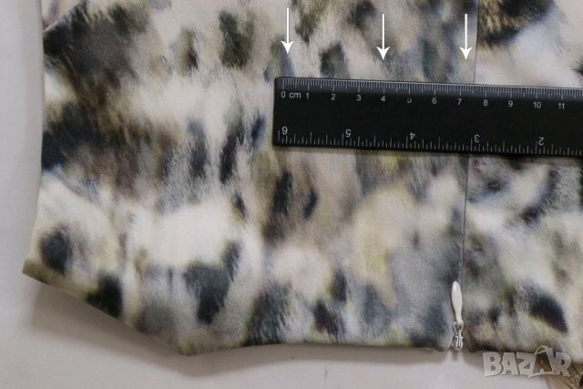 Памучна рокля в леопардови шарки марка Conquista - S, снимка 5 - Рокли - 21670859