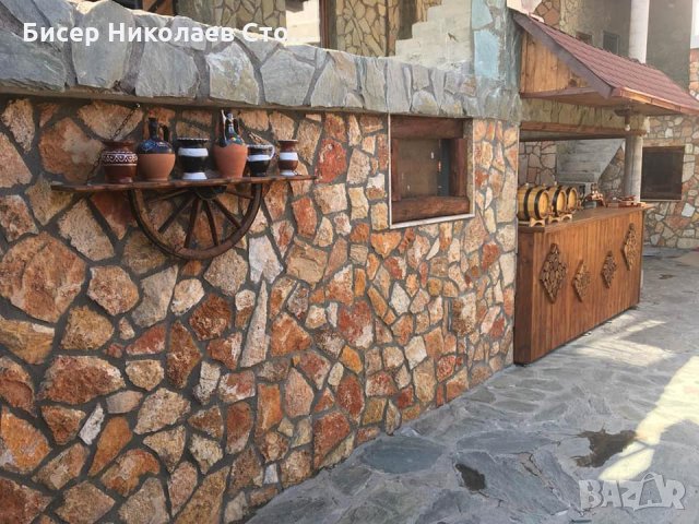 Рафт- етажерка от автентично колело на каруца!!!, снимка 6 - Декорация за дома - 10897306