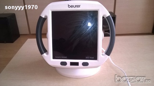 Beurer ceramic infrared head lamp-300w-germany-внос швеицария, снимка 3 - Медицинска апаратура - 17539800