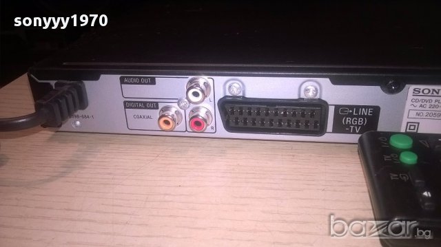 Sony dvp-sr350 cd/dvd/usb+remote-внос швеицария, снимка 14 - Ресийвъри, усилватели, смесителни пултове - 15303669