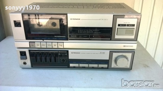 pioneer dc-x10z-amplifier+cassette deck japan- 270w-внос швеицария, снимка 7 - Ресийвъри, усилватели, смесителни пултове - 18254335