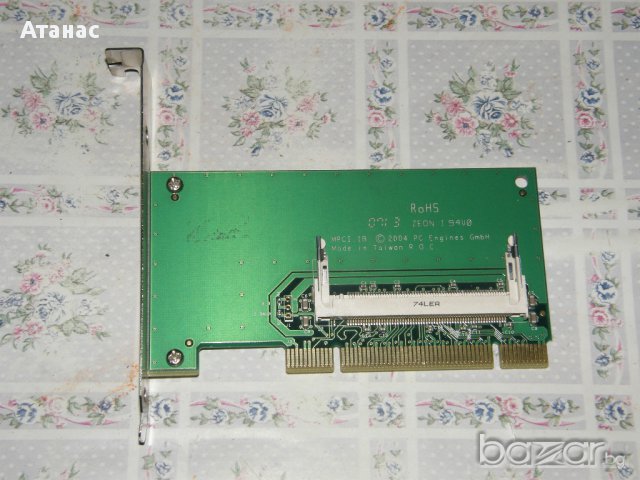 PCI to miniPCI адаптер, снимка 3 - Мрежови адаптери - 17770351