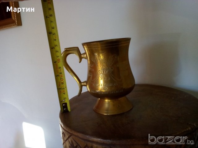 1933г. Масивна бронзова - Халба - 1 бр. ( 777952) , снимка 6 - Други стоки за дома - 18312465