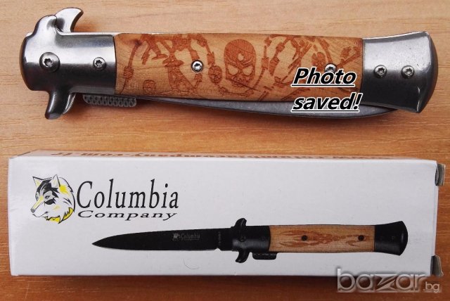 Сгъваем нож Columbia FS-1245, снимка 9 - Ножове - 19899985