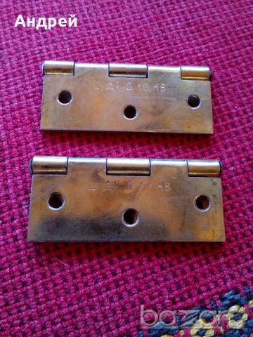 Метални панти, снимка 2 - Антикварни и старинни предмети - 18919891