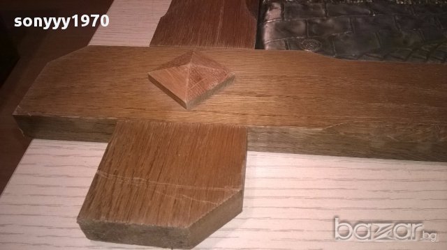 Голяма картина/пластика с дървена рамка 84/64см-внос швеицария, снимка 9 - Антикварни и старинни предмети - 14880408