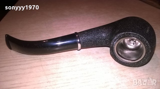 Лула-черен мат-14х5х4см-красива и стилна-нова-внос швеицария, снимка 15 - Лули - 24035289