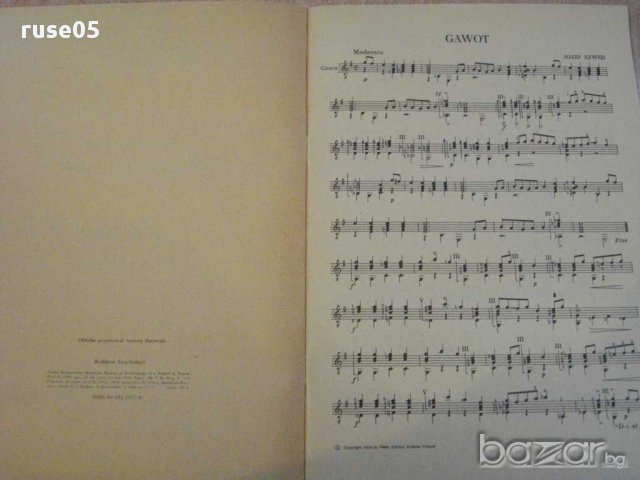 Книга "Współczesna miniatura gitarowa-zeszytXVIII" - 36 стр., снимка 2 - Специализирана литература - 15857890