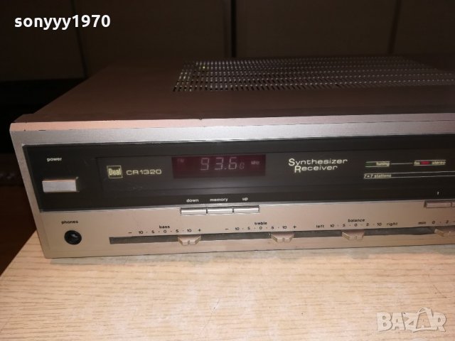 dual cr1320 receiver-made in japan-2x60w-внос швеицария, снимка 5 - Ресийвъри, усилватели, смесителни пултове - 21638994