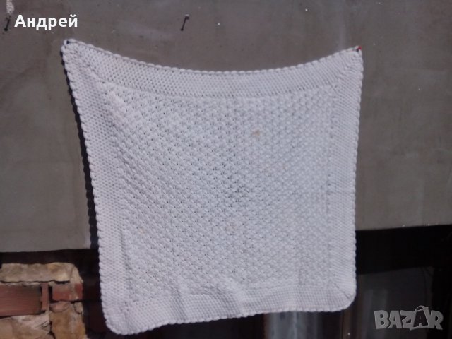 Стара бебешка пелена #2, снимка 4 - Антикварни и старинни предмети - 23064145