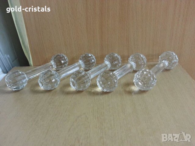  кристални поставки за прибори, снимка 4 - Антикварни и старинни предмети - 22535830