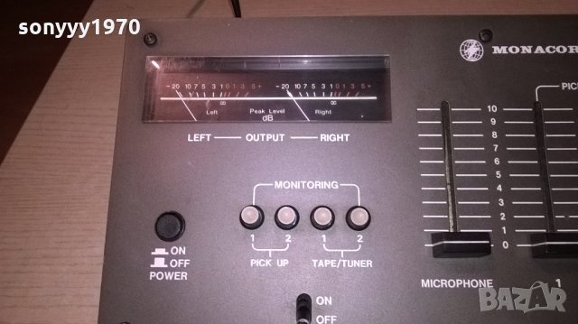 monacor stereo audio mixer sam-50 made in taiwan, снимка 5 - Ресийвъри, усилватели, смесителни пултове - 22006002