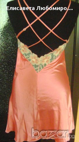 нощница и халат сатен, снимка 3 - Нощници - 10452861