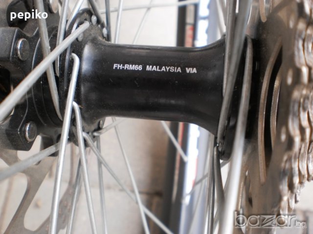 Продавам колела внос от Германия алуминиев планински МТВ велосипед GUTTER 09 26 цола диск, DEORE,27 , снимка 5 - Части за велосипеди - 20728273