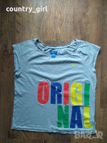 adidas Originals - страхотна дамска тениска, снимка 2 - Тениски - 24655870