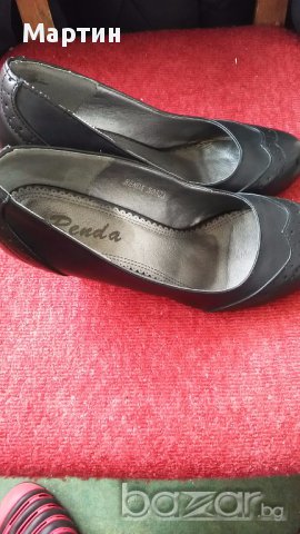 Обувки номер 38 - дамски и са обувани само веднъж - без забележки, снимка 11 - Дамски обувки на ток - 17937132
