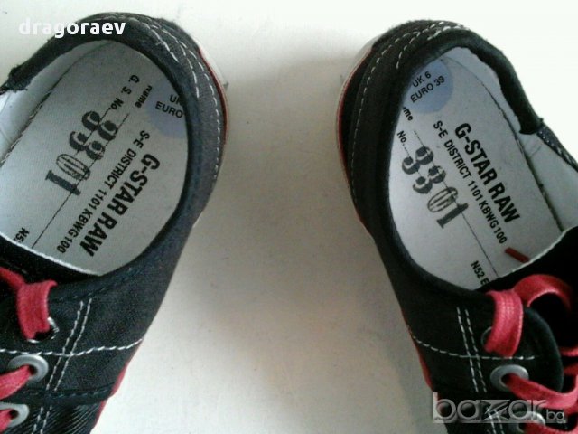 Нови спортни обувки G Star Raw, деним/велур, оригинал, снимка 2 - Кецове - 11006162