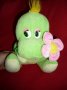 Нова плюшена играчка - динозавърче с цвете, снимка 4