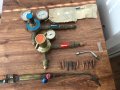 Златарска горелка , газ редуцир винтил , кислород редуцир винтил, клапан обратен удар, снимка 1