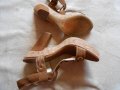 Дамски кожени сандали на ток Dolce amaro italian brand , снимка 9