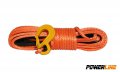 Синтетично въже за лебедки "PowerLine" 28M/8мм,9мм,10мм/ с кука - НОВИ, снимка 11